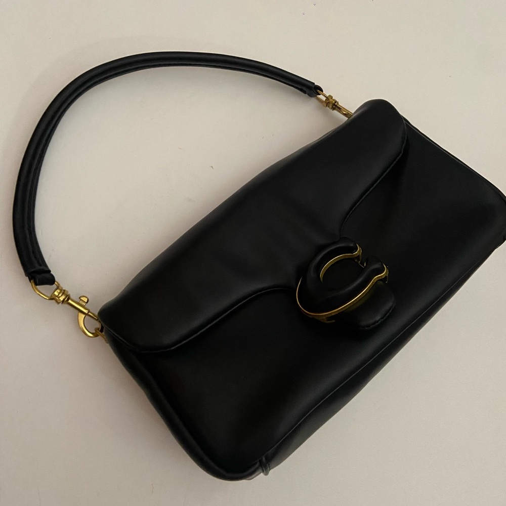 Black Coach Tabby Pillow Shoulder Purse